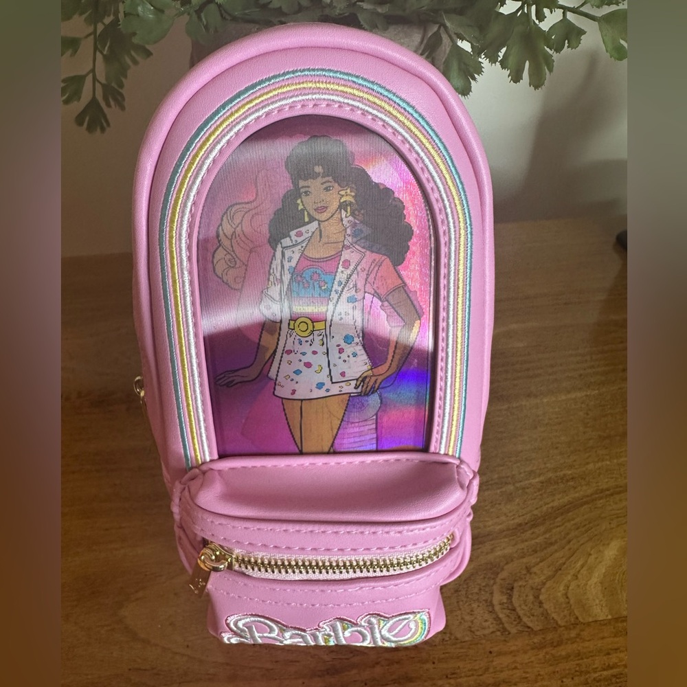Loungefly Barbie 65th Anniversary Lenticular Pencil Bag
